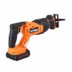 Аккумуляторная сабельная пила Вихрь АСП-20Li, 20 В, 1 аккумулятор, 2.0 Ah, зарядное устройство