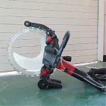 Бетонорез электрический KROSS WT410-300, глубина 300 мм, диаметр 410 мм, 2200 об/мин, 5000 Вт