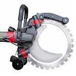 Бетонорез электрический KROSS WT410-300, глубина 300 мм, диаметр 410 мм, 2200 об/мин, 5000 Вт