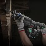 Пила сабельная аккумуляторная DWT ASAP-20-4C2 BMC, 20 В, 2 Li-Ion аккумулятора, 4 Ач, зарядное устройство