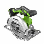 Пила дисковая аккумуляторная Greenworks GD24CS165, 1501607CUG, 24В, 1 акк. х 5.0 Ah+з.у