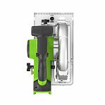 Пила дисковая аккумуляторная Greenworks GD24CS165, 1501607CUG, 24В, 1 акк. х 5.0 Ah+з.у