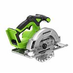 Пила дисковая аккумуляторная Greenworks GD24CS165, 1501607CUG, 24В, 1 акк. х 5.0 Ah+з.у