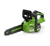 Пила цепная аккумуляторная Greenworks GD24CS30K4 24 В 1акк 4.0 Ah+з.у.