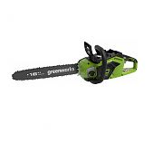 Пила цепная аккумуляторная Greenworks GD40CS18K4 40В 1акк 4.0 Ah+з.у.