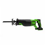 Пила сабельная аккумуляторная Greenworks GPT-BLRS-1 24В, 1акк, 2.0Ah+з.у. 1200607
