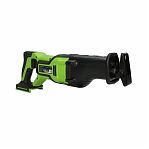 Пила сабельная аккумуляторная Greenworks GPT-BLRS-1 24В, 1акк, 2.0Ah+з.у. 1200607