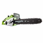 Пила цепная электрическая Greenworks GCS1840, 1,8 кВт, 40 см