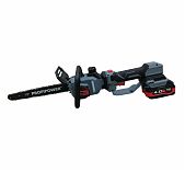 Пила аккумуляторная цепная бесщеточная Profipower PL-12, E0285, 18 В, 2 аккумулятора, 4.0 Ah, зарядное устройство
