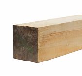 Брус обрезной, сорт АВ, Хвойные породы 150х150х6000 мм, естественной влажности