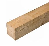 Брус обрезной, сорт 1-2, Хвойные породы 100х100х6000 мм, естественной влажности
