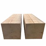 Брус обрезной, сорт АВ, Хвойные породы 200х200х6000 мм естественной влажности