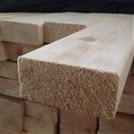 Доска строганая завальцованная, сорт АВ, Хвойные породы, 45х190х3000 мм