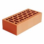 Кирпич облицовочный НКМЗ 1NF одинарный Terra красный, М-150, 250х120х65 мм