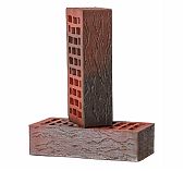 Кирпич облицовочный ВВКЗ 1NF одинарный Готика Лава, М-200, 250х120х65 мм