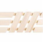 Подспинник № 1, Липа, сорт А, для бани или сауны, 26х330х2200 мм, дерево