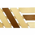 Подспинник № 3, Липа, сорт А, комбинированный, для бани или сауны, 26х330х2200 мм, дерево