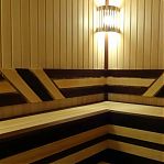 Подспинник № 3, Липа, сорт А, комбинированный, для бани или сауны, 26х330х2200 мм, дерево