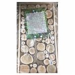 Панно из можжевельника в рамке, 250 х 500 мм