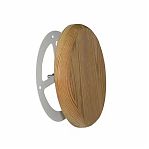 Клапан тарельчатый для бани и сауны, диаметр 100 мм, термодревесина