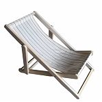 Шезлонг гибкий, Липа, без подлокотников, для отдыха, для бани и сауны, ткань, дерево