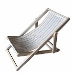 Шезлонг гибкий, Липа, без подлокотников, для отдыха, для бани и сауны, ткань, дерево