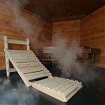 Лежак разборный, Липа, для бани и сауны, натуральный цвет, длина 1300 мм, дерево