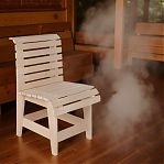 Стул, Липа, для бани и сауны, натуральный цвет, 500х520х810 мм, дерево