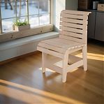 Стул, Липа, для бани и сауны, натуральный цвет, 500х520х810 мм, дерево