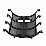 Дровница напольная стандарт, сетка, для бани и камина, металл, черная