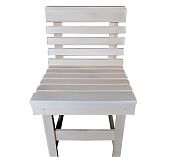 Стул, Липа, для бани и сауны, натуральный цвет, 500х510х810 мм, дерево