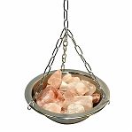 Аромачаша с солью, для бани и сауны,  нержавеющая сталь, испаритель на цепочке, 80х210 мм