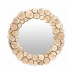 Зеркало из можжевельника d510