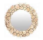 Зеркало из можжевельника d510