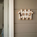 Вешалка Баня, Банная линия 12-495, Липа, для бани и сауны, длина 485 мм, дерево