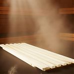 Решетка на пол Банная линия 12-544, Липа, для бани и сауны, 30х70 см, дерево