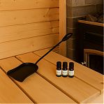 Совок каминный Печные штучки 62033, для печей, черный, длина 560 мм