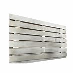 Решетка для пола с рифленой поверхностью, деревянная, цвет натуральный, 600х1000 мм