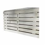 Решетка для пола с рифленой поверхностью, деревянная, цвет натуральный, 600х1000 мм