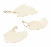 Мочалка из люффы Банная линия 11-901, спонж фигурный, в ассортименте (зайка, дельфин, уточка)