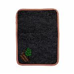 Набор для бани и сауны 212F С легким паром ЗПР-7, войлок серый, шапка, коврик, рукавица