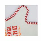 Набор для бани и сауны 212F Хозяйка бани ЗПР-2, войлок белый, шапка, коврик, рукавица