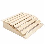 Подголовник Пламя пружинный, анатомический, липа для бани и сауны