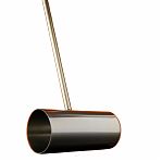 Ковш Стакан, объем 0.2 л, нержавеющая сталь, для бани и сауны, ручка из дерева