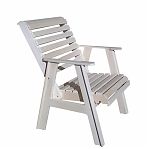 Кресло с регулируемой спинкой, Липа, для бани и сауны, для отдыха, дерево