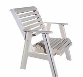 Кресло с регулируемой спинкой, Липа, для бани и сауны, для отдыха, дерево