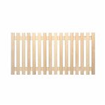 Решетка на пол, дерево Липа, для бани и сауны, бежевая, 500х1100 мм