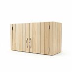 Ящик настенный, Липа, для бани и сауны, 295х395х800 мм, дерево