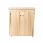 Комод большой, Липа, для бани и сауны, 450х850х930 мм, дерево