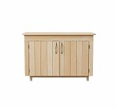 Комод малый, Липа, для бани и сауны, 460х560х850 мм, дерево